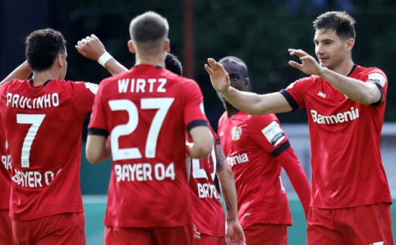 Saarbrücken’i 3-0 yenen Bayer Leverkusen