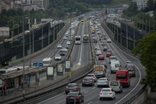 İstanbul’da trafikte yoğunluk oluştu