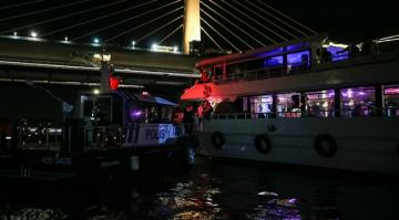 İstanbul’da teknelerde COVID-19 önlemlerini denetledi