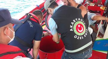 Bodrum’da bir tankerde 121 ton kaçak akaryakıt ele geçirildi.