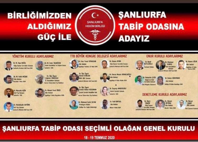Tabipler Odasında Tarihi Seçim
