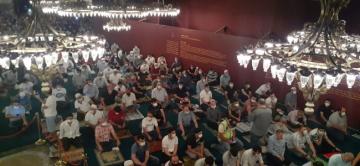 Ayasofya-i Kebir Cami-i Şerifi’nde sabah namazı coşkuyla kılındı
