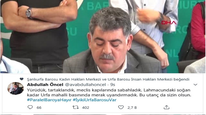 Sayın Öncel, utançların altına imza atmadık