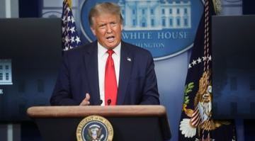 Trump, Beyaz Saray’da basın toplantısında Açıklama yaptı