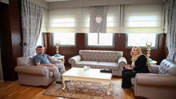 Ünlü Ceza Avukatı Semra Ilık, Sultanbeyli Belediye Başkanı Keskin `i Ziyaret etti