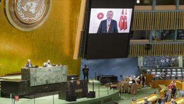Erdoğan’ın sözleri BM’de İsrail Büyükelçisi’ne salonu terk ettirdi