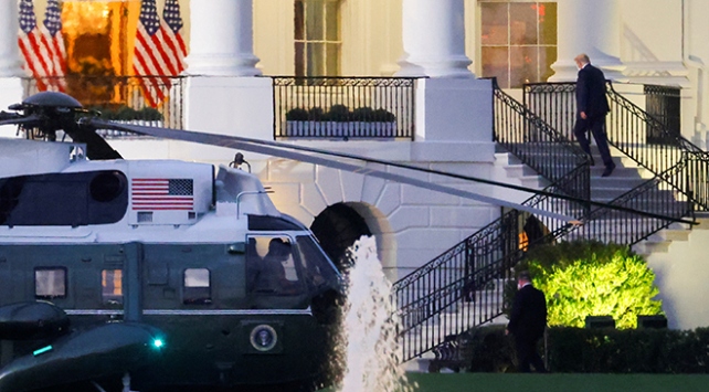 COVID-19’a yakalanan Trump taburcu oldu