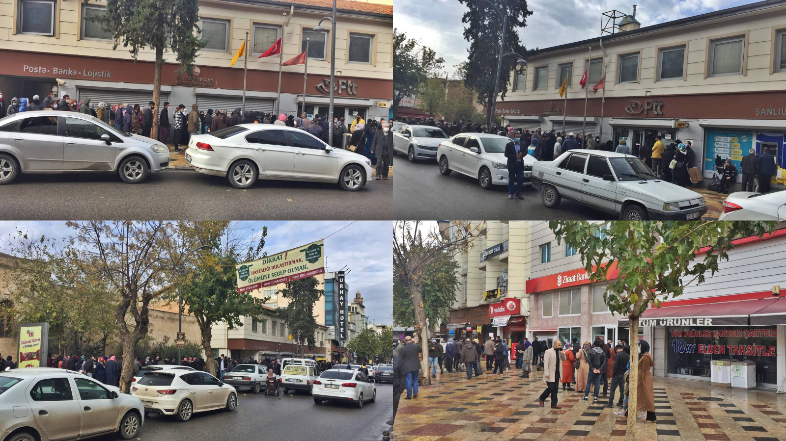 Onlarca metrelik virüs kuyruğu!