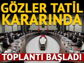 Cumhurbaşkanlığı Kabine toplantısı başladı