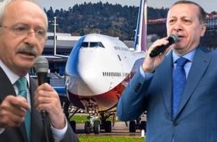 Erdoğan ile Kılıçdaroğlu arasında ‘uçak’ polemiği: Vallahi de billahi de satacağım