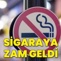 Sigaraya zam geldi