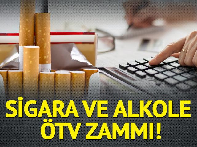 Sigara ve alkolde ÖTV zammı! İşte sigara ve alkol fiyatlarında son durum