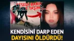 Kendisini darp eden dayısını öldürdü! Güvenlik kamerasına yakalandı: Bakın cesedi kiminle taşımış…