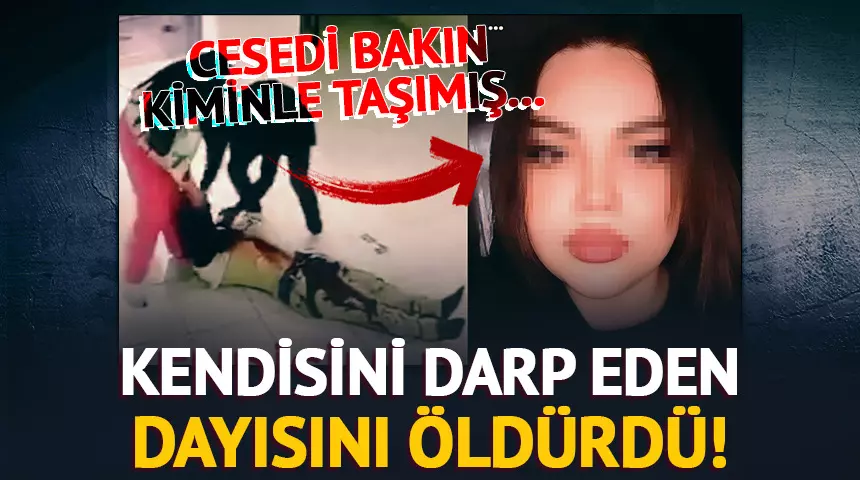 Kendisini darp eden dayısını öldürdü! Güvenlik kamerasına yakalandı: Bakın cesedi kiminle taşımış…