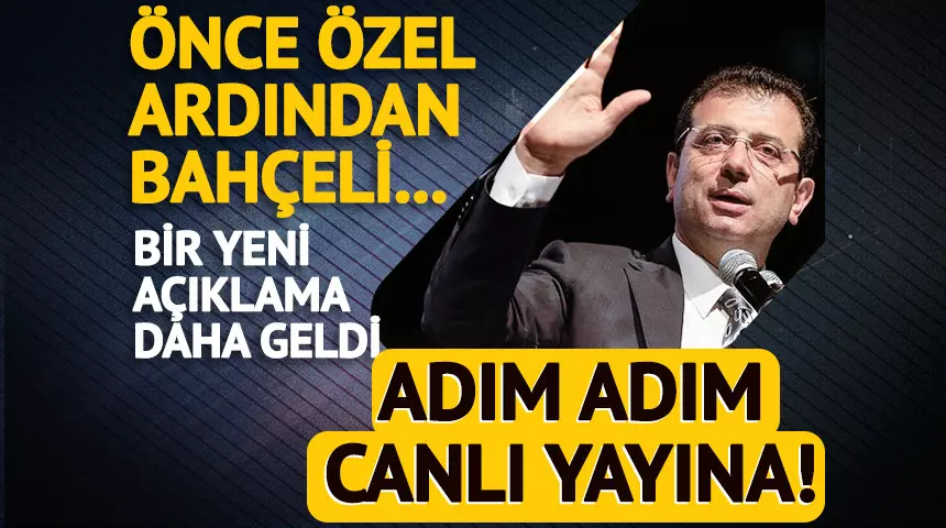 Özel’in ‘TRT’ çağrısı, Bahçeli’nin desteği! Bakan Tunç canlı yayın için yeşil ışık yaktı