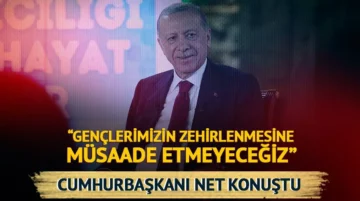 Cumhurbaşkanı Erdoğan’dan Sert Mesaj: “Gençlerimizin Zehirlenmesine Müsaade Etmeyeceğiz”