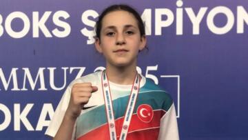Geleceğin Boks Şampiyonu: Buğlem Mira Cam 11 yaşında rakip tanımadı, tüm maçlarını puan vermeden kazandı