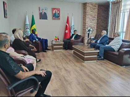 SENAGAL CUMHURİYETİ BÜYÜKELÇİSİ SANKON ZİYARETİ